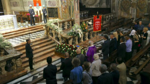 Monza funerali Pietro Mazzo Ussmb - foto Fabrizio Radaelli