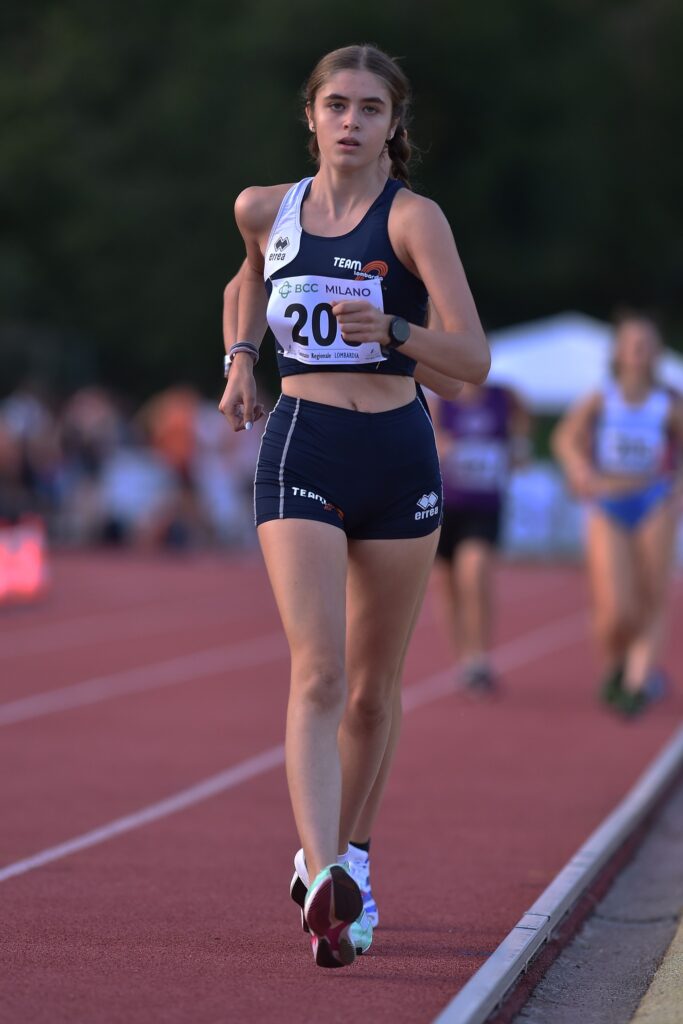 Atletica Brugherio Falasconi Benedetta in gara