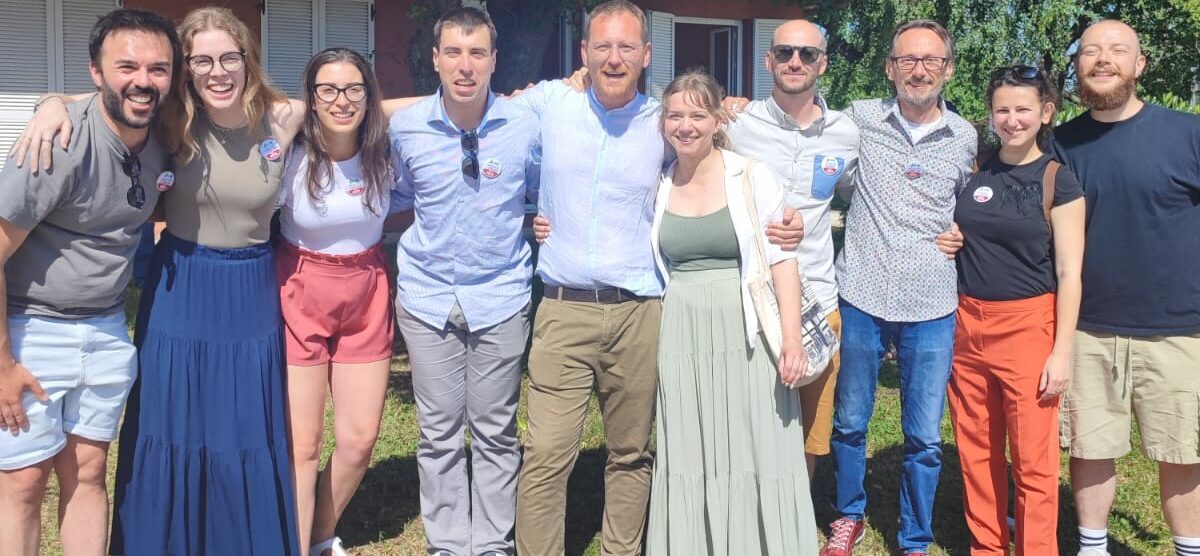Ceriano Orizzonte Comune con al centro il sindaco Occa