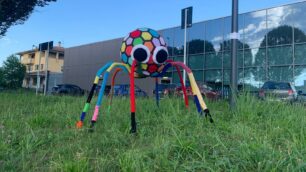Lesmo Yarn Bombing Lega Filo d'oro