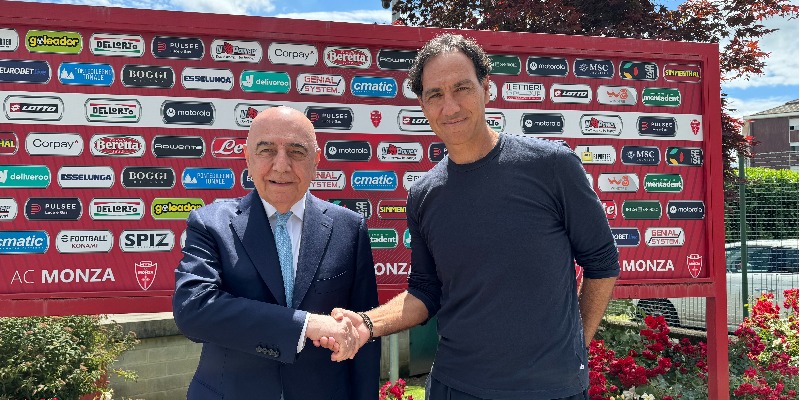 Serie A Galliani Nesta - foto Buzzi /Ac Monza