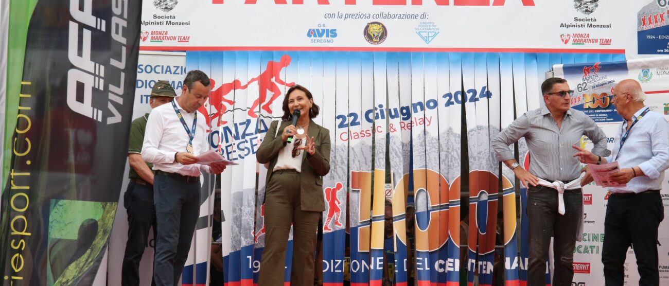 Monza-Resegone 2024: la partenza della gara a stafetta