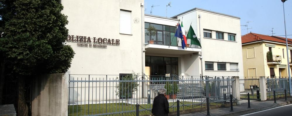 La sede del corpo della polizia locale di Brugherio