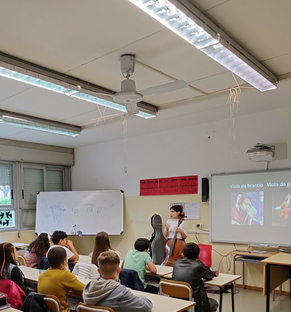 Monza lezioni di musica a scuola
