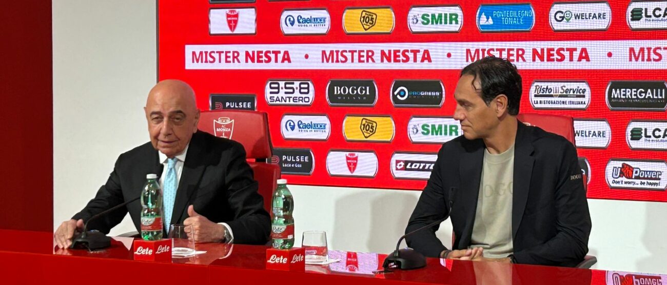 Ac Monza mister Nesta Galliani