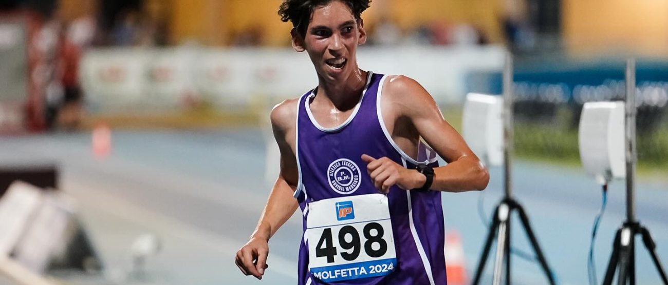 Atletica Vidal Nicolò PBM Bovisio ai campionati italiani 2024