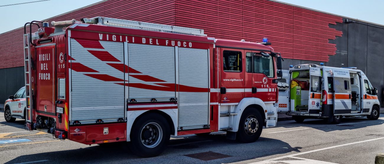 Giussano caduta incidenti sul lavoro