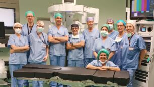 Irccs San Gerardo Monza Intervento neurinoma Equipe sala operatoria