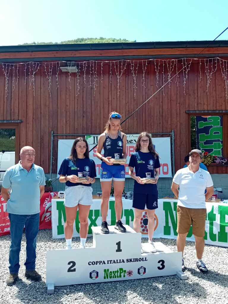 Lissone Skiroll Camilla Crippa terza in Liguria 2024