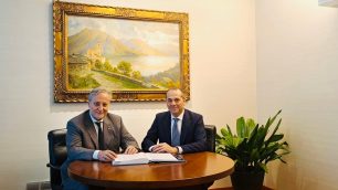 Ditta Bcs Abbiategrasso Presidente BCC Carate Brianza Ruggero Redaelli e DG Remo Mariani