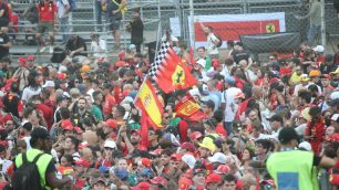 F1 Gp Italia 2024 Monza Ferrari - foto Fabrizio Radaelli
