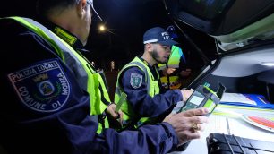 MONZA controlli interforze polizie locali Operazione Smart polizia provinciale polizie locali - foto Radaelli