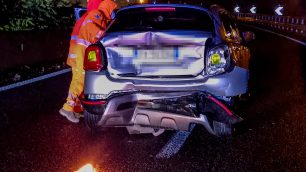 Incidente SS36 Verano Brianza