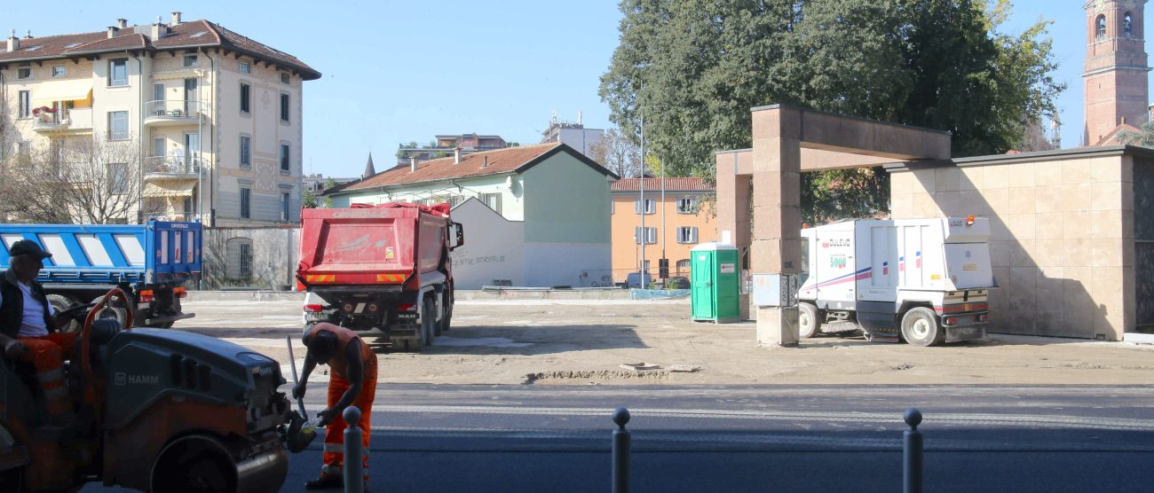 Monza area piazza Cambiaghi