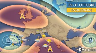 Meteo 29-31 ottobre 3Bmeteo
