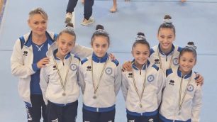 Ginnastica Sampietrina squadra Gold1 2024