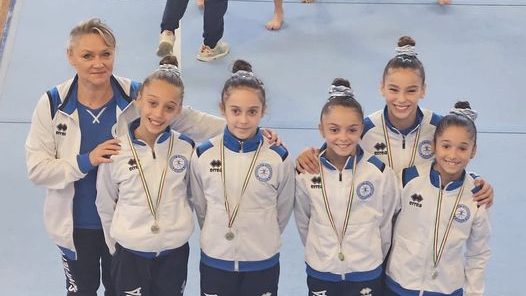 Ginnastica Sampietrina squadra Gold1 2024