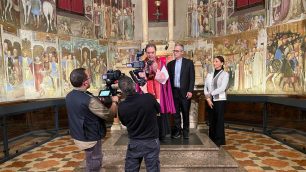 Monza “Custodi della bellezza” monsignor Viganò Villa Reale e Duomo su Rai 1