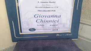 Nova Milanese funerale Giovanna Chinnici