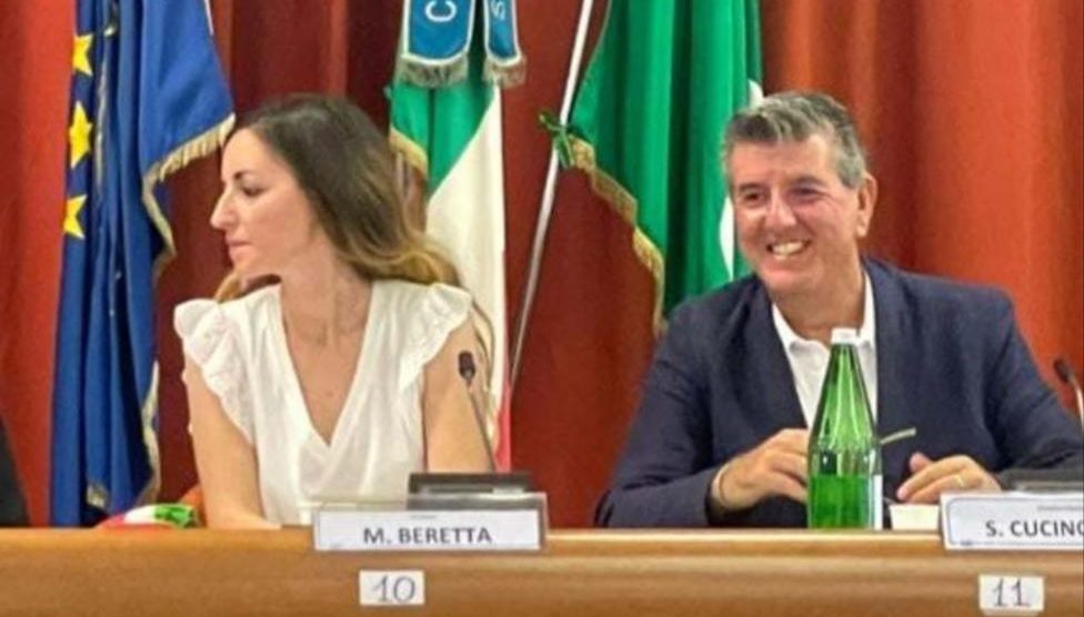 Senago sindaco Magda Beretta e vicesindaco Saverio Cucinotta