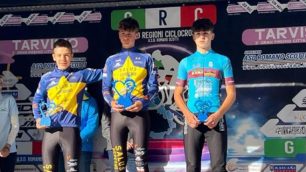 Seregno ciclocross da sinistra Gualtieri - Careri