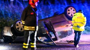 Statale 36 incidente Lissone