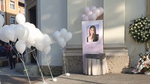 Carnate funerali Giulia Cerini, 14 anni