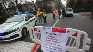 Monza incidente probatorio incidente mortale viale Battisti - foto Radaelli