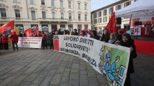 Lo sciopero generale a Monza