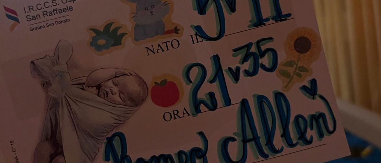 Nato il figlio di Giorgia Crivello e Stefano Laudoni