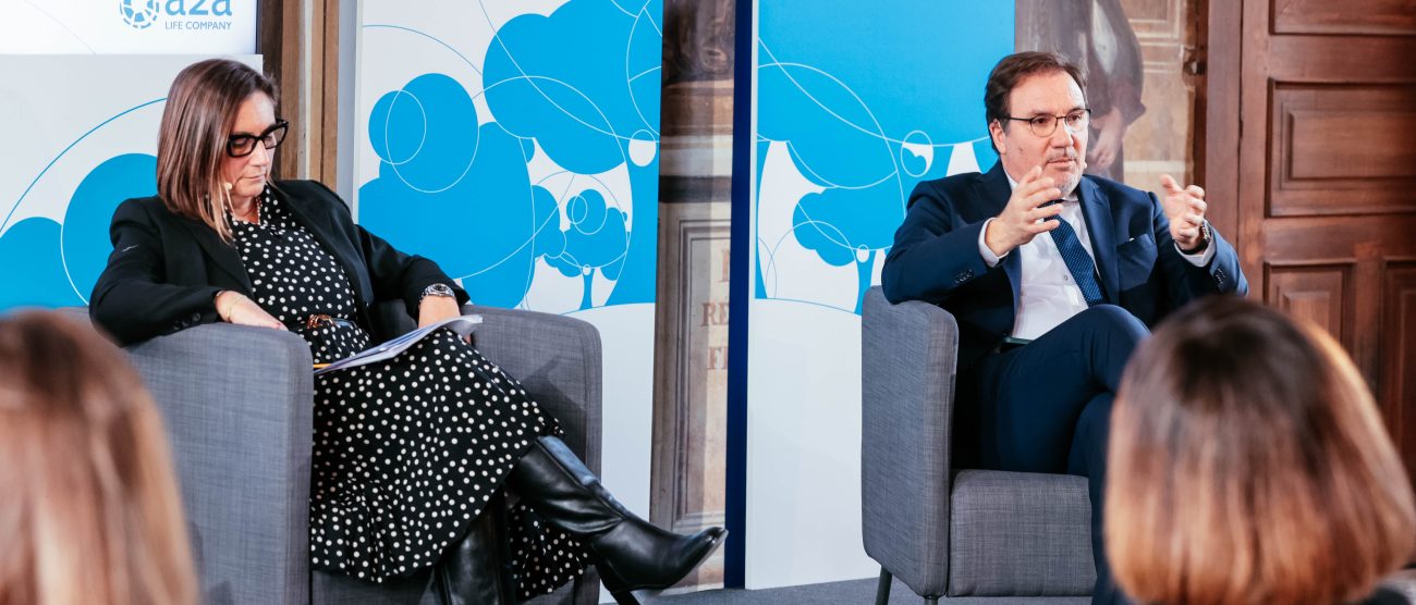 Annamaria Arcudi e Massimiliano Riva, Ad e presidente di Aeb