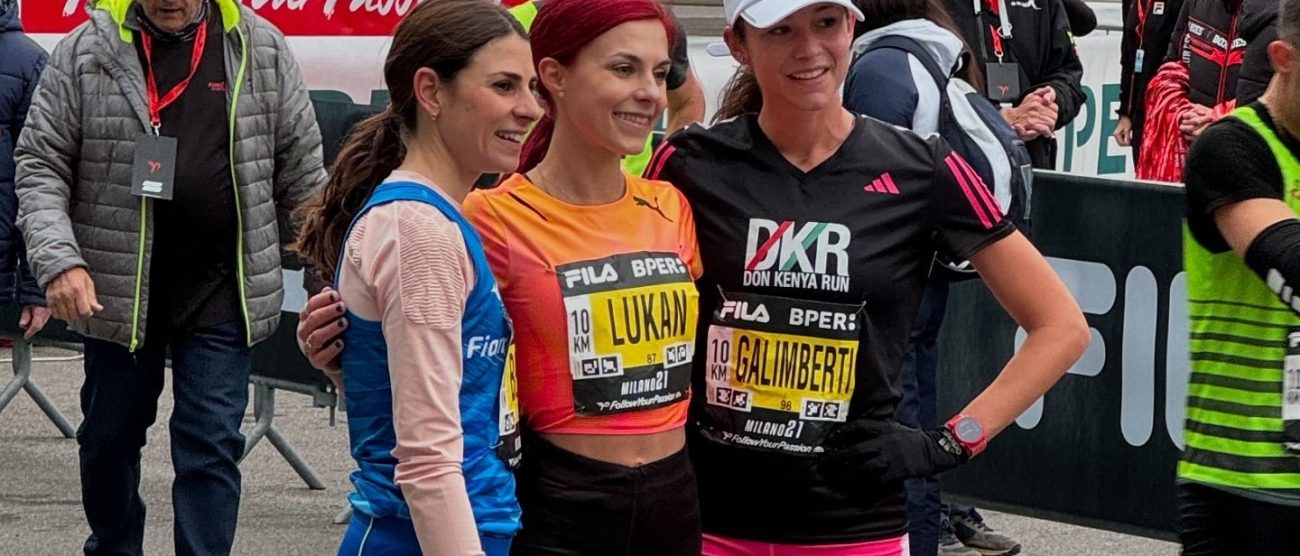 Atletica da sinistra Bellò Lukan Galimberti 2024