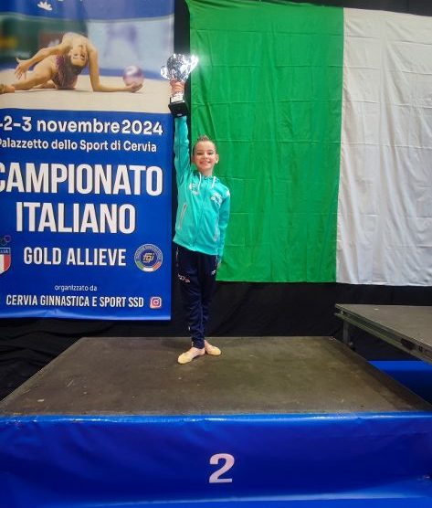Ginnastica Casati Acore Ritmica Fava Asia Natasha seconda agli Italiani