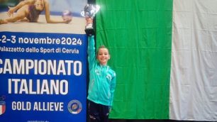 Ginnastica Casati Acore Ritmica Fava Asia Natasha seconda agli Italiani