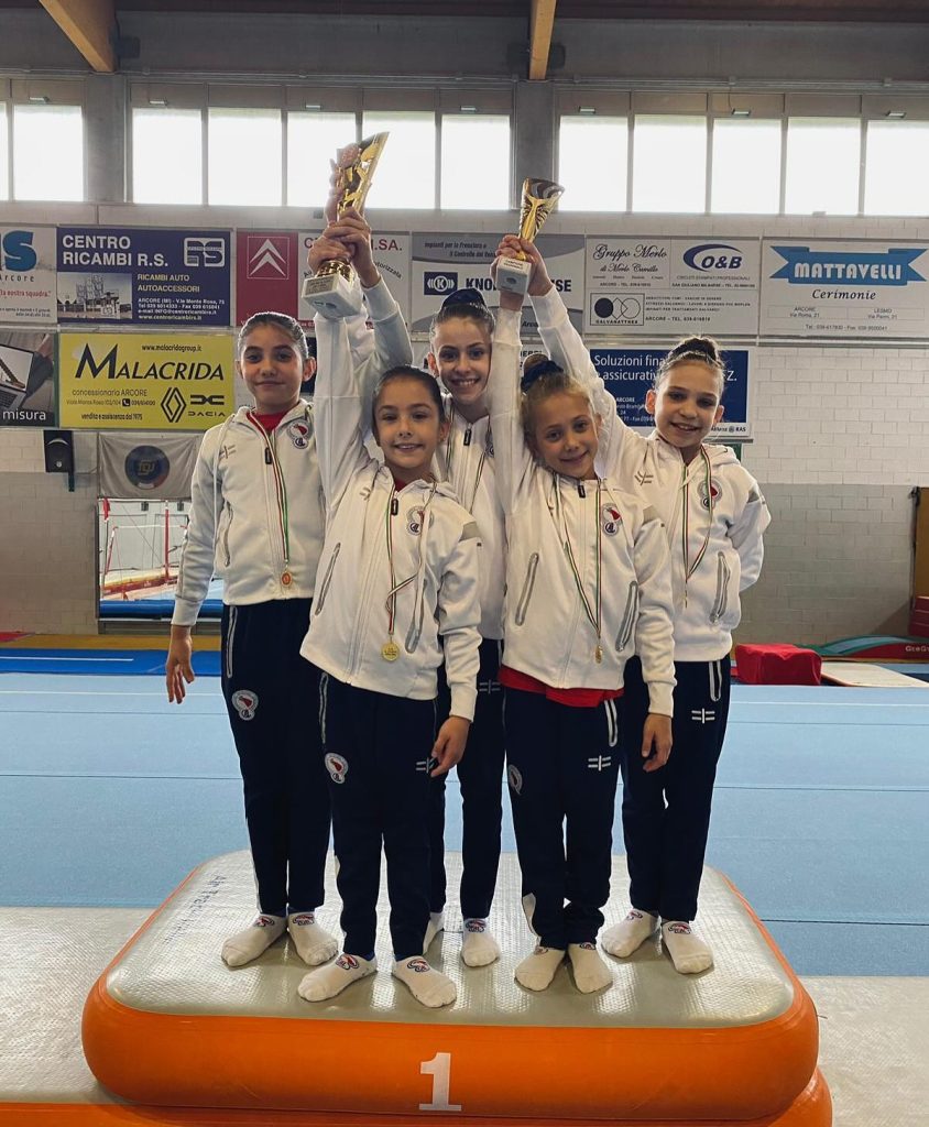Ginnastica Gal squadra Gold2 Camp.regionale