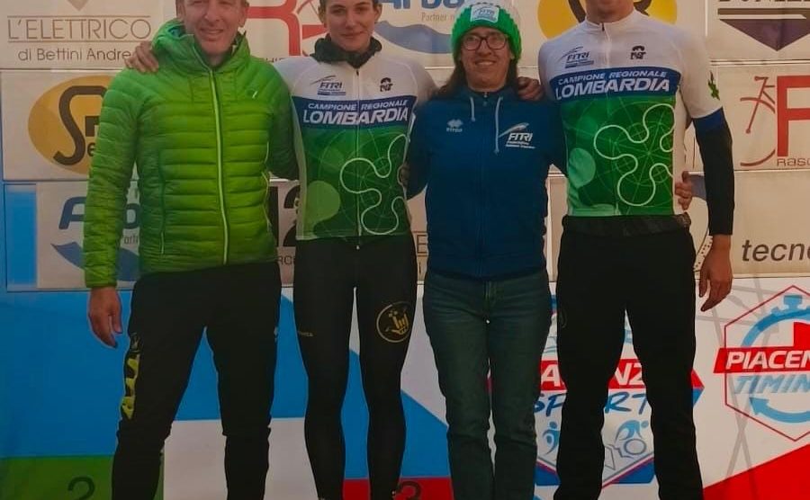 Lissone TTB: Giulia Bergamin e Federico Murero con Barbara Molina
