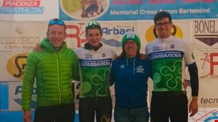 Lissone TTB: Giulia Bergamin e Federico Murero con Barbara Molina