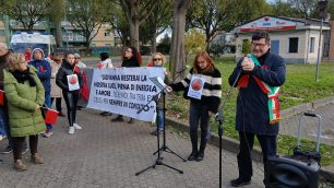 Nova Milanese Giornata internazionale contro la violenza sulle donne marcia per Giovanna Chinnici