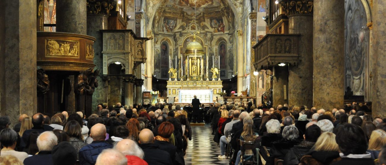 Note di solidarietà 2023 nel duomo di Monza