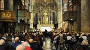Note di solidarietà 2023 nel duomo di Monza