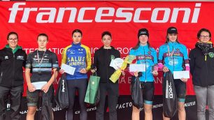 Seregno Ciclocross Peruta Sara seconda da sinistra - credit: Federciclismo-Lombardia