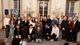 La cerimonia per il premio Isabella Morra della Casa della poesia
