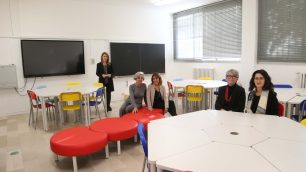 L'aula componibile del liceo Frisi di Monza