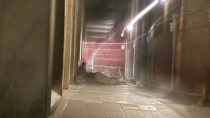 Monza portici piazza Cambiaghi - foto inviata alla redazione dai residenti