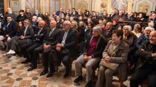 Vimercate Premiazione benemeriti 2024 - foto Comune di Vimercate su Facebook/Spinolo
