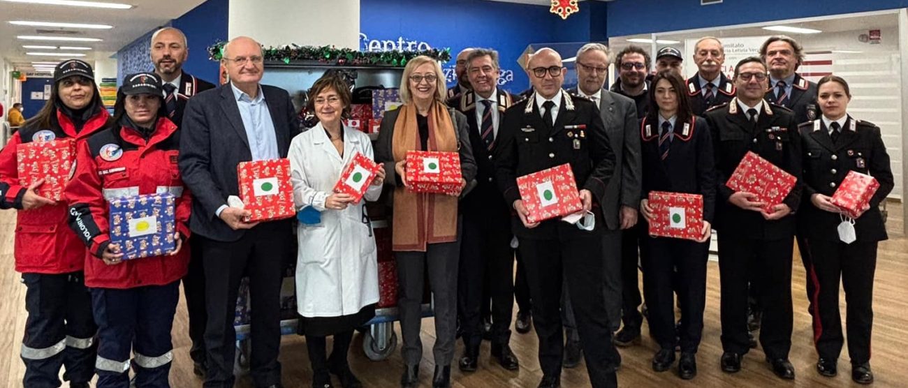 Associazione Nazionale Carabinieri e Carabinieri di Monza Brianza al Comitato Verga per Natale 2024