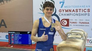 Ginnastica Sampietrina Somaschini Daniele a Tunisi