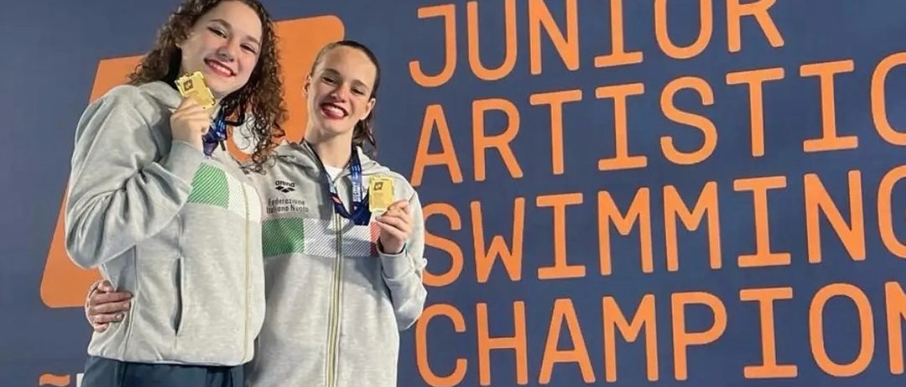 Seregno Nuoto artistico Catrrina Cucco - Laras Pollini