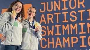 Seregno Nuoto artistico Catrrina Cucco - Laras Pollini