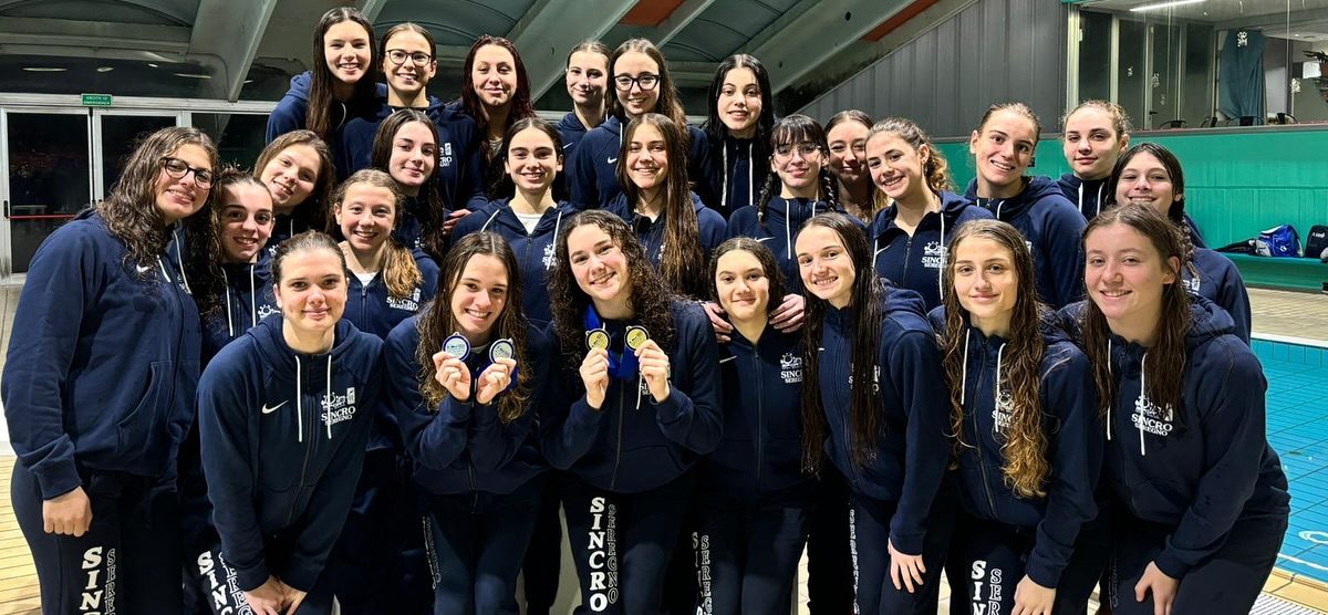 Seregno Nuoto artistico gruppo sincronette gara 2024